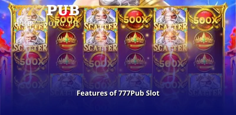 Features of 777Pub Slot